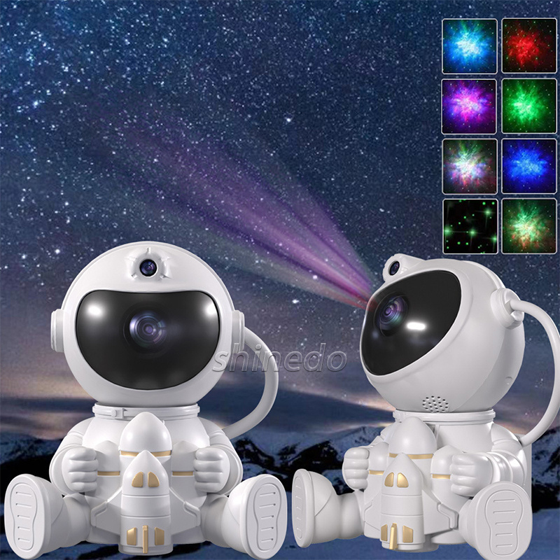 Smart Star Projector Galaxy Night Light Astronaut Galaxy Space Projector Starry Gift for Kids Adults for Bedroom