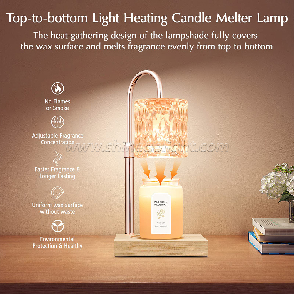 Creative Aromatherapy Lamps Electric Fragrance Candle Warmers Lamp Wax Melting Light Home Decoration Night Light Table Lamp