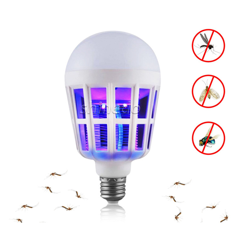 Waterproof Switch Bug Zapper Outdoor Indoor Bug Zapper Mosquito Repellent Patio Mosquito Electric Fly Mosquito Killer lamp