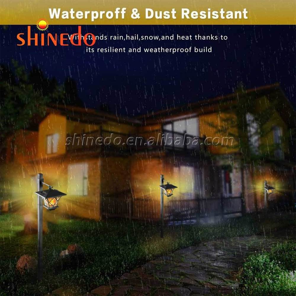 Waterproof Flickering Flame Solar Torches Dancing Flames Landscape Decoration Lighting