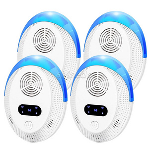 Ultrasonic Pest Repeller 4 Pack Ultrasonic Pest Repellent Pest Control for Insects, Mosquito, Mouse, Bug, Rodents