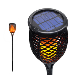 Waterproof Flickering Flames Solar Torches Lights for Outdoor Landscape Decoration