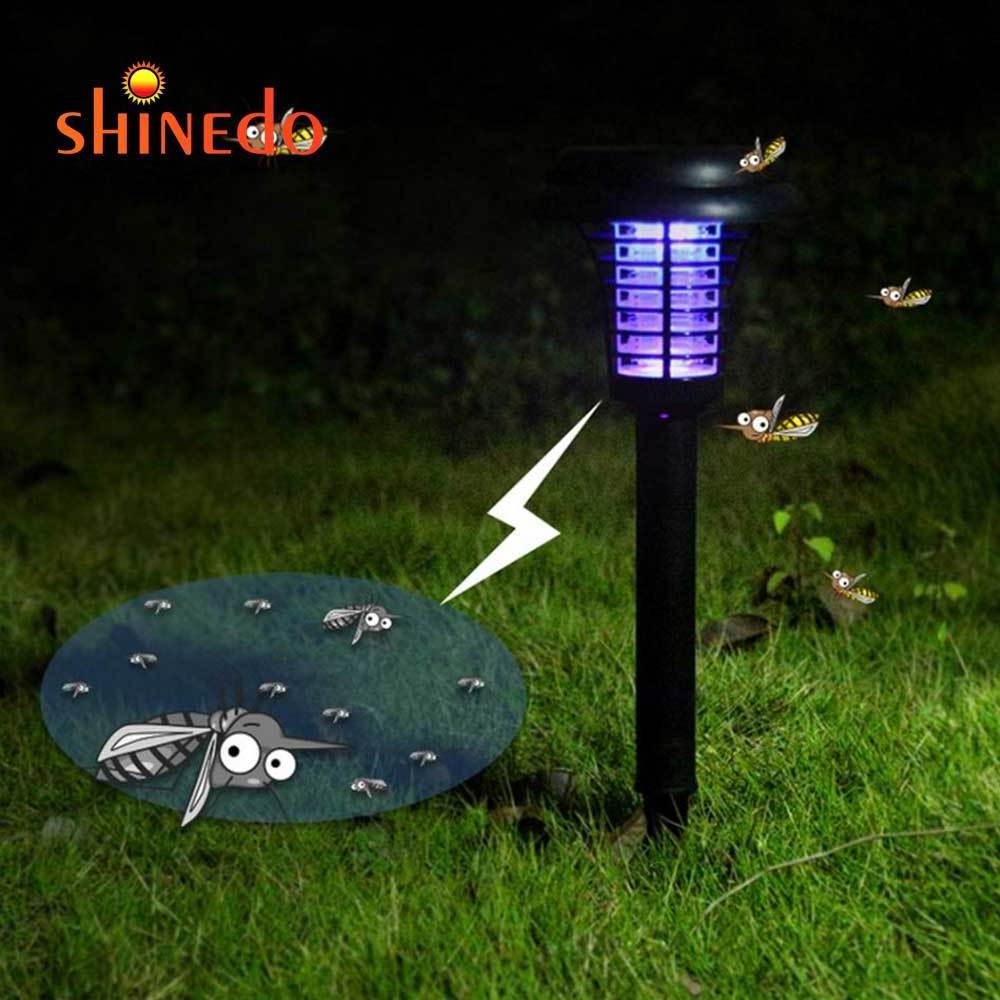 Led Outdoor Solar Mosquito Killer  Lawn Waterproof Solar Mosquito Killer /Lamp for Yard Garden