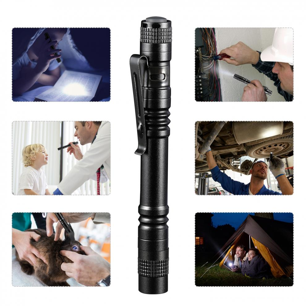 LED Pocket Pen Small Mini  Light Perfect Flashlights for Inspection