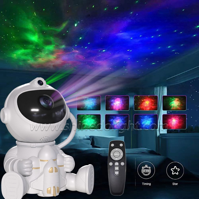 Smart Star Projector Galaxy Night Light Astronaut Galaxy Space Projector Starry Gift for Kids Adults for Bedroom