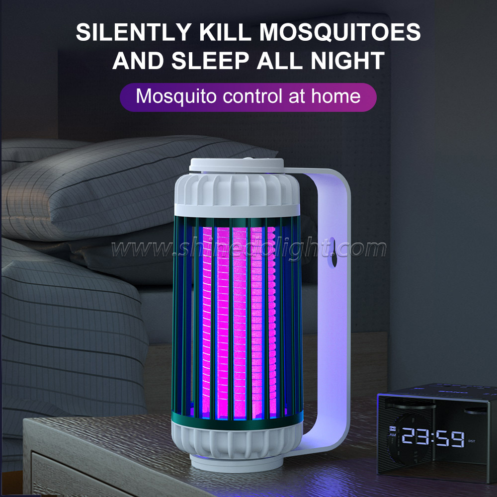 New Indoor Bug Zappers UV LED Electronic Mosquito Killer Lamp Repellent Waterproof Mosquito Lamp with USB