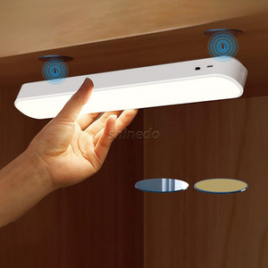 LED Motion Sensor Under Cabinet Light USB Rechargeable LED Night Light for Closet Cabinet Kitchen