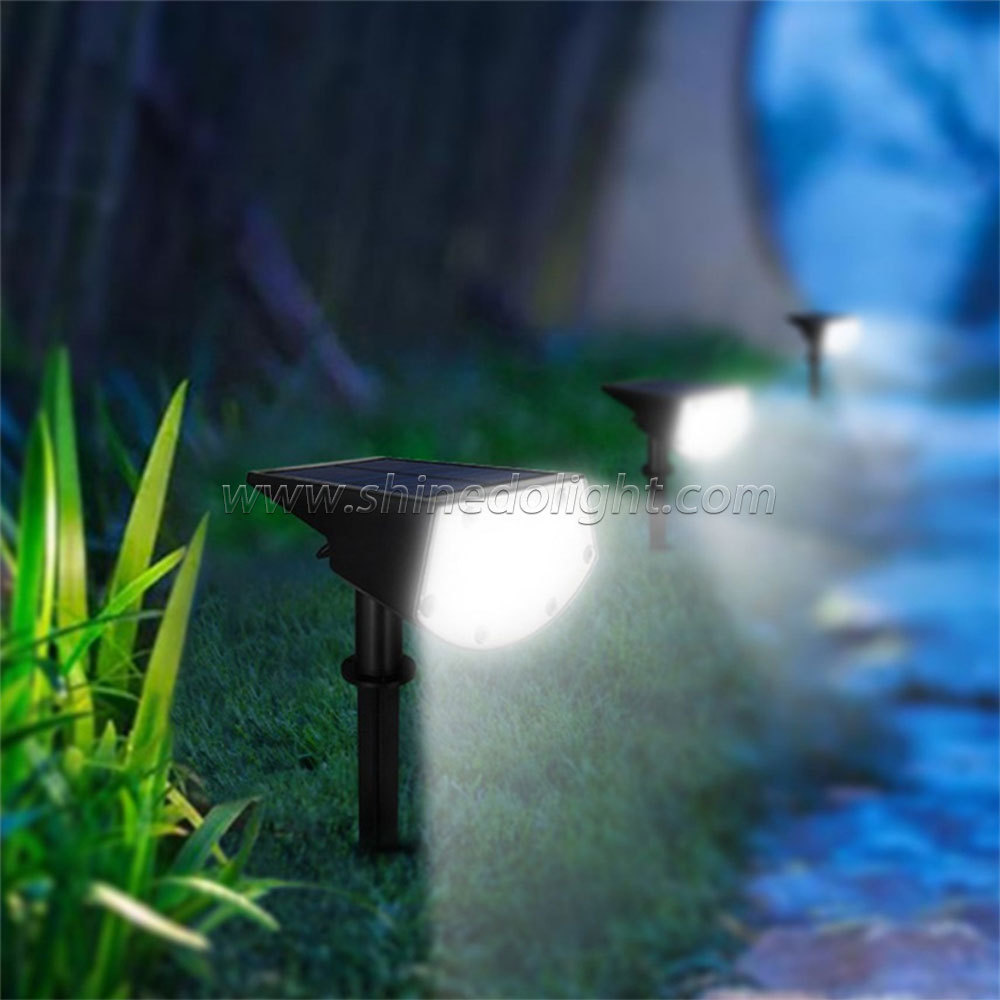 New Portable Outdoor Garden Solar 20 LED Wall Spotlights