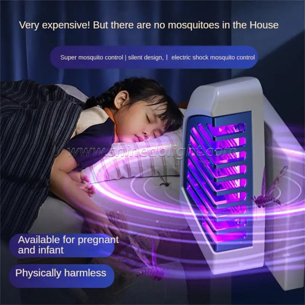 Mosquito Killer Lamp Night Light Mosquito Repellent Electric Insect Trap Recharge Eliminator Bug Zapper Lamp