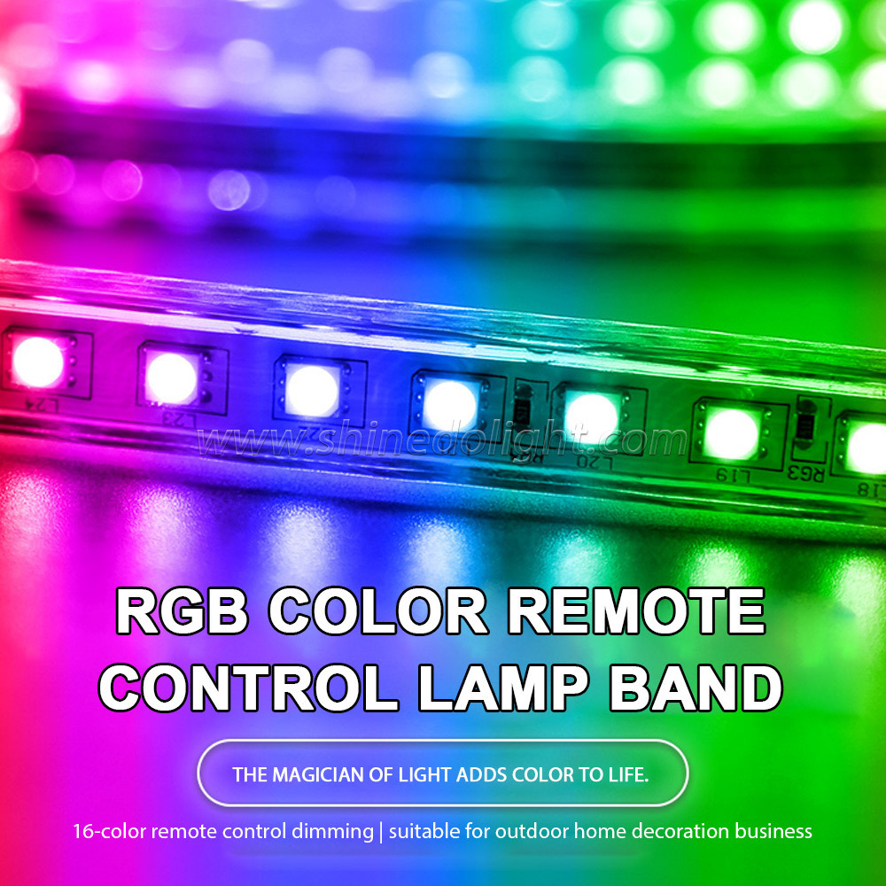 Smartphone APP Controlled LED Strip Lights Work with Alexa Waterproof RGB LED Strip 5050 SMD LED Smart Strip Lights