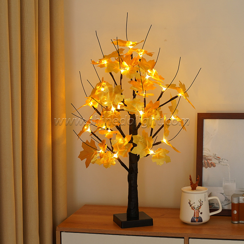 LED Halloween Christmas Holiday decoration Gift Light Maple Birch holiday light