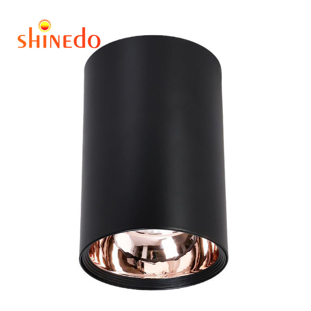 Modern Ceiling Aluminum Cylinder Home Bedroom LED COB Spot Lights Surface Mounted Downlights