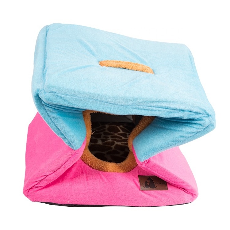 Pet Bed Cave Sleeping Bags Foldable Pet Dog Bed Cat Bed For Pet Cat Dog Supplies