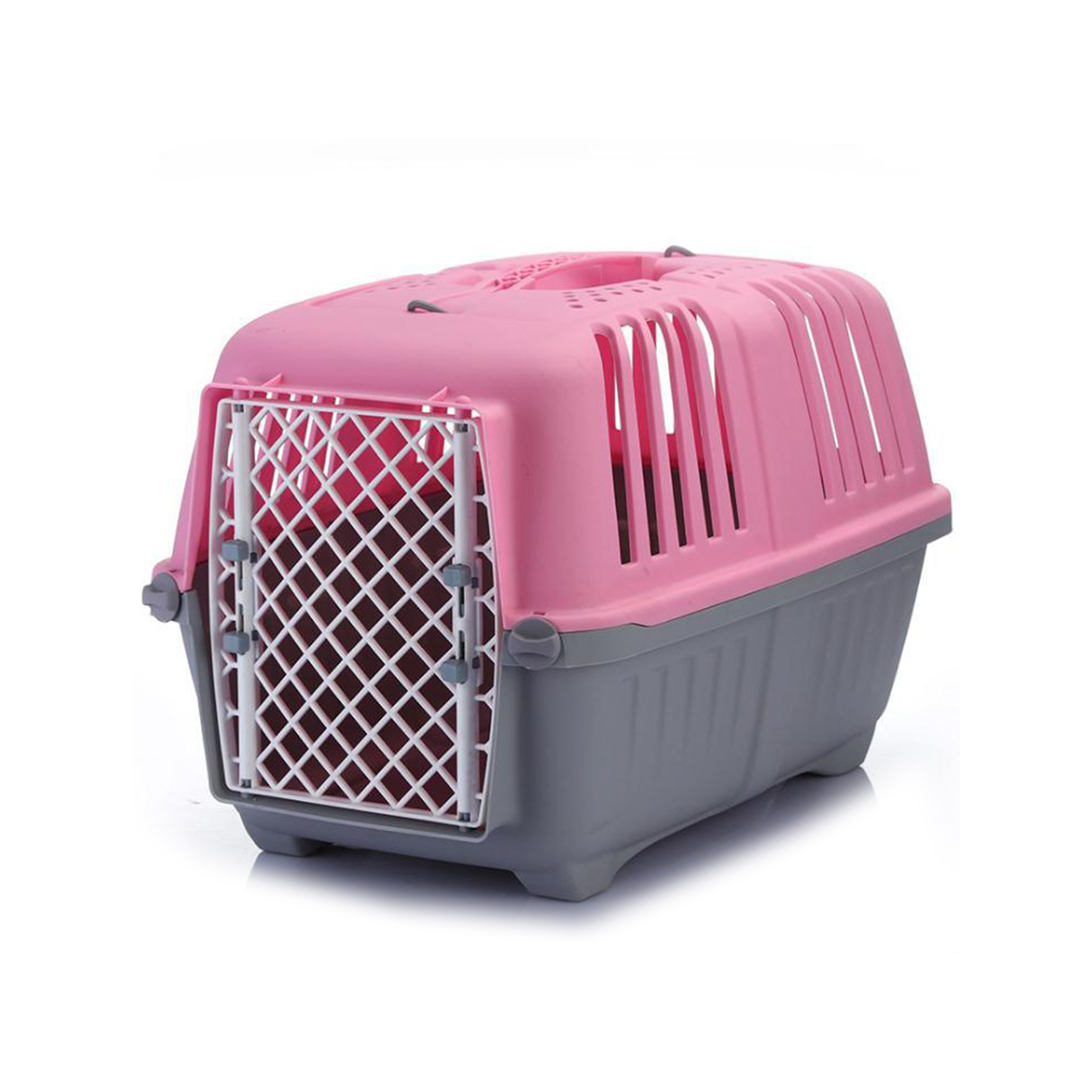 Blue Metal Stainless Steel luxury Travel pet cat dog cages carriers Pet aviation box