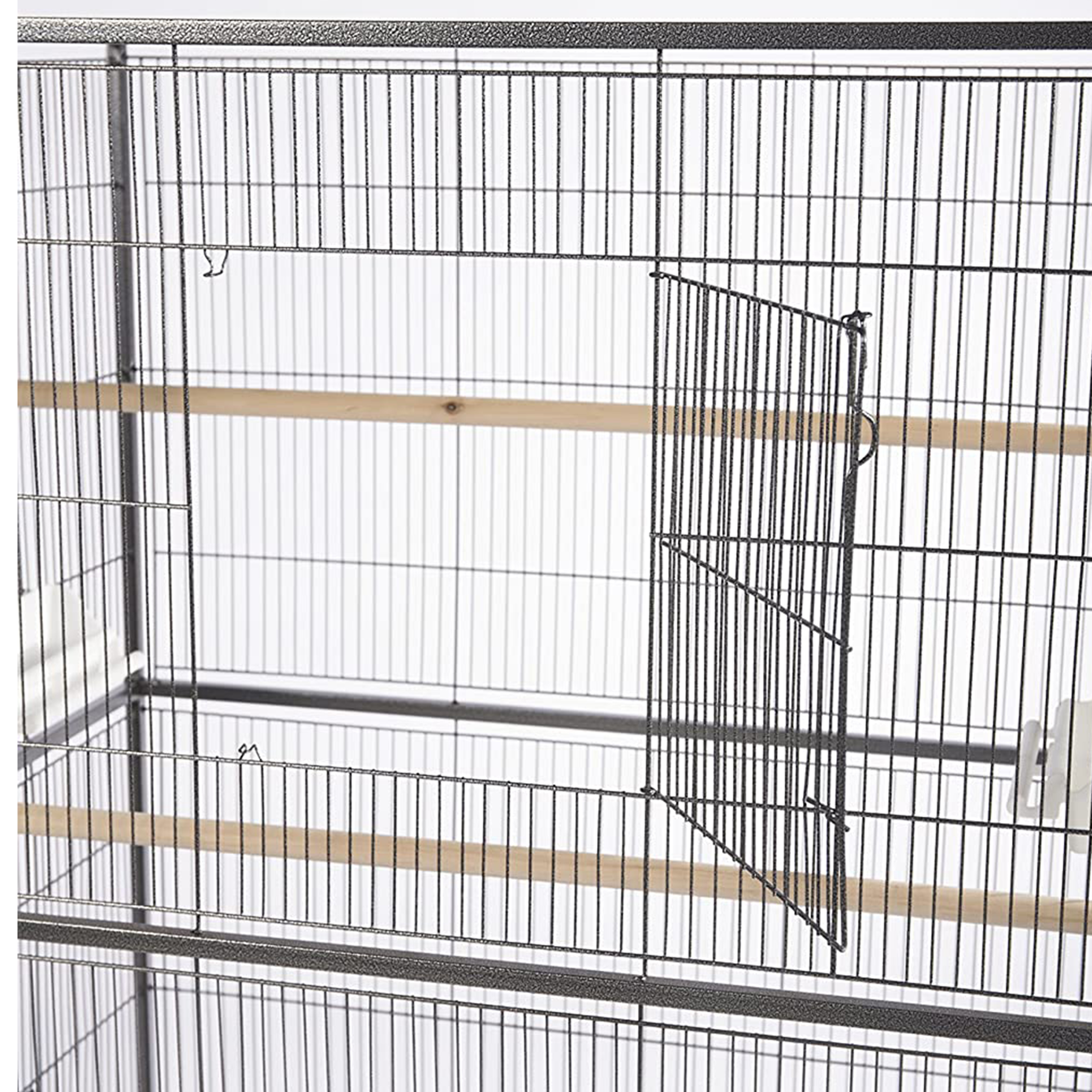 Black Metal stainless steel small bird cage breeding