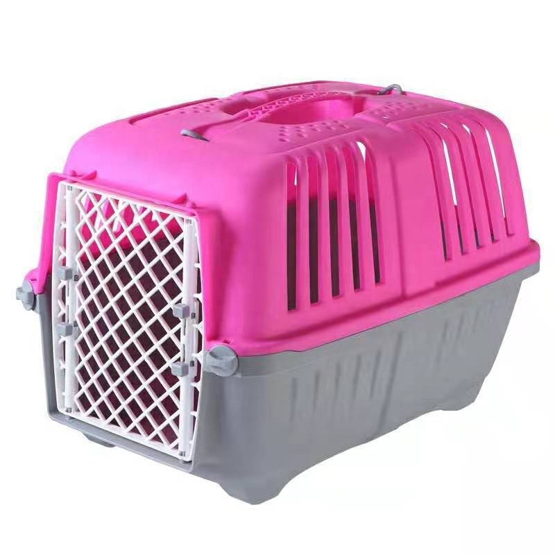 Hard-Sided Dog Cat Carrier Outdoor Pet Carrier Cage Dog Kennel Travel Carrier