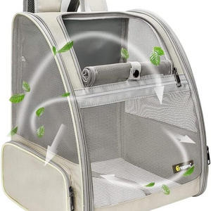 Texsens Innovative Traveler Bubble Backpack Pet Carriers for Cats and Dogs