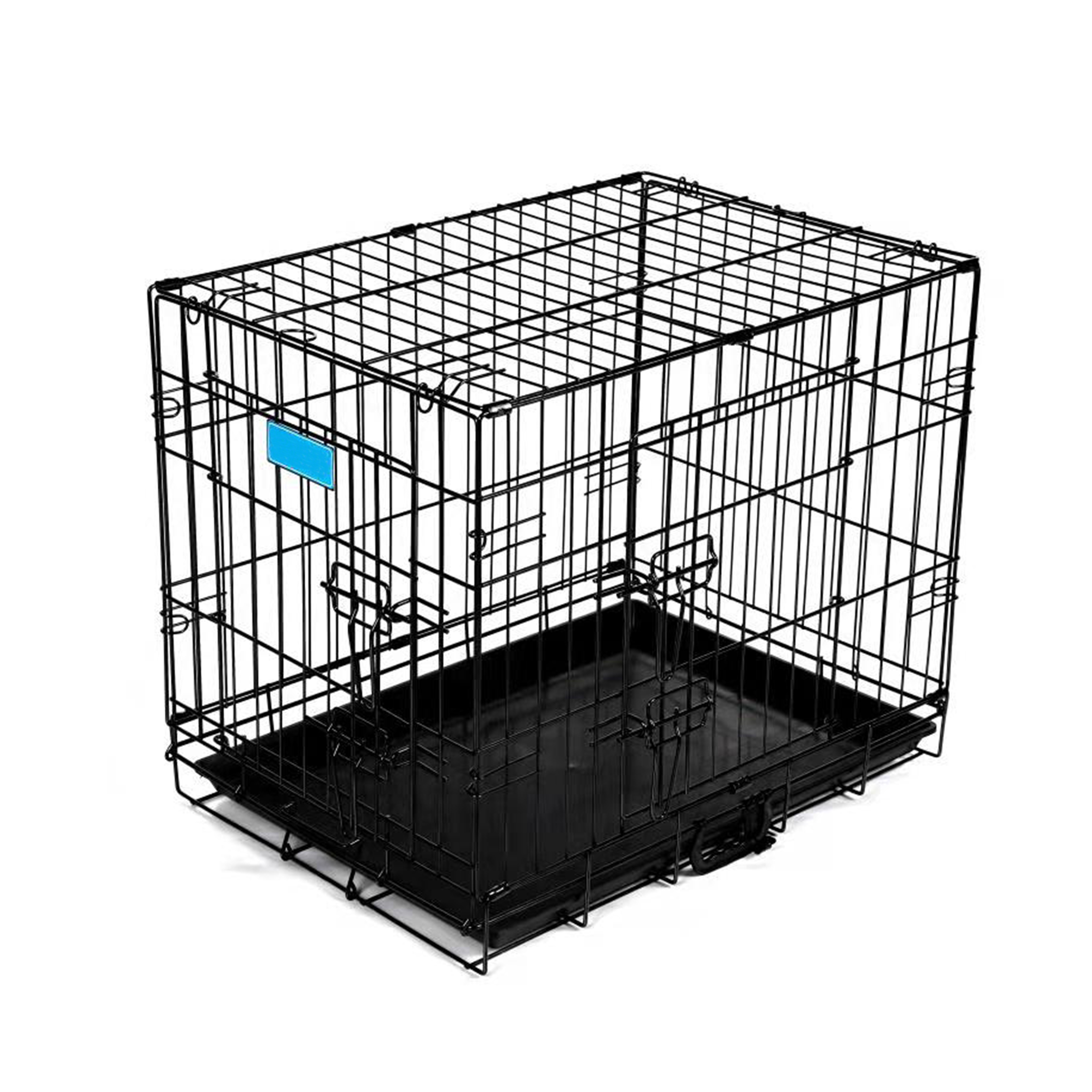 Eco-Friendly Black pet dog carrier cages for dogs metal kennels