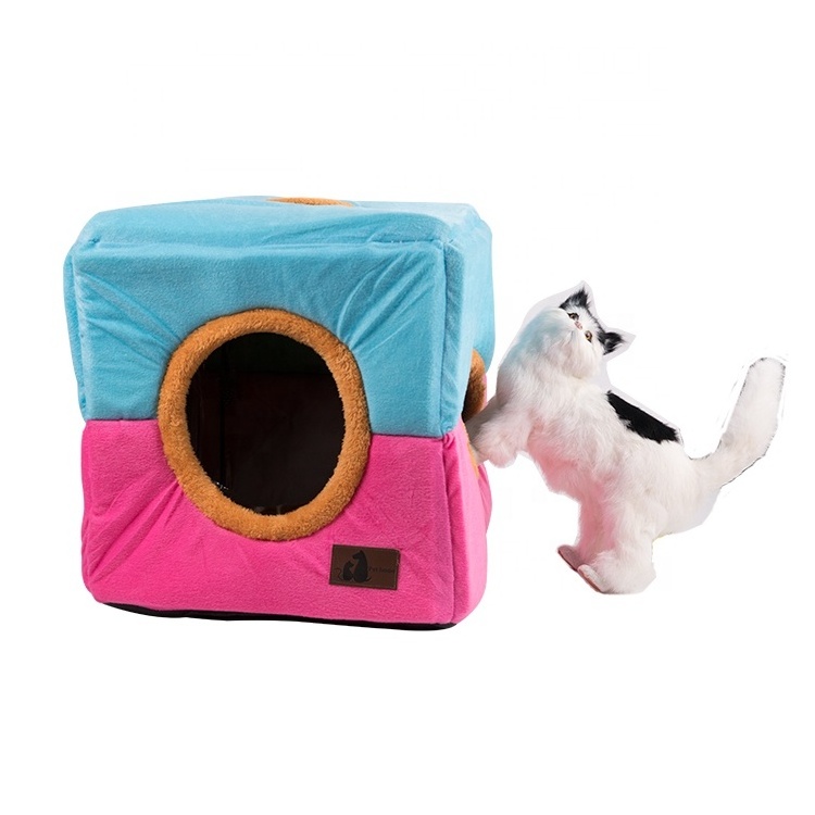 Pet Bed Cave Sleeping Bags Foldable Pet Dog Bed Cat Bed For Pet Cat Dog Supplies