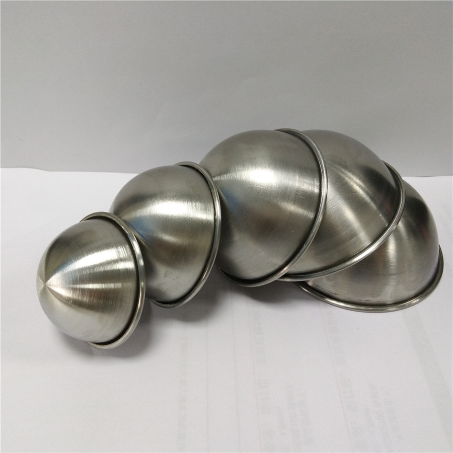 45mm 55mm 65mm 75mm 85mm metal stainless steel bath bomb molds for soap