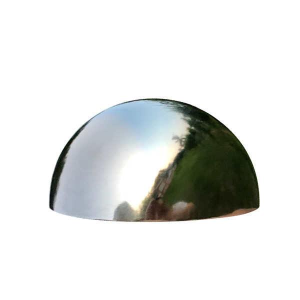 Hot sale 800mm large metal half sphere steel for outdoor decoration