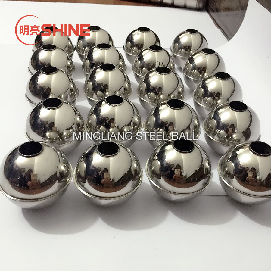 OEM 304 316 316L SS Magnetic Sphere Floated  Ball with Customized Size