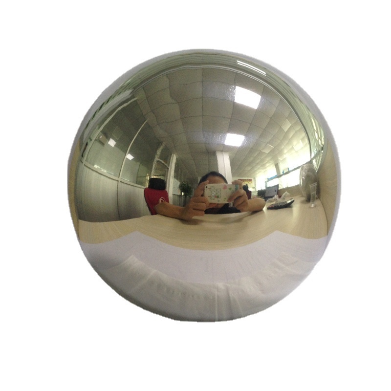 Wholesale 800mm 900mm 1000mm large hollow stainless steel deco sphere for sculpture