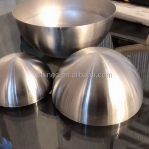 300mm 400mm 500mm 600mm 700mm 900mm 1000mm 1200mm hollow aluminum hemisphere half aluminum ball sphere