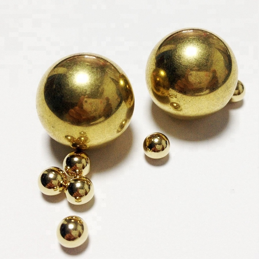 China Steel 40mm 45mm 50mm 55mm Solid Brass Ball / Copper Sphere