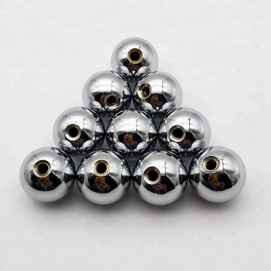 304 Hollow Stainless Steel Ball with Hole Metal Sphere with Thread Hole