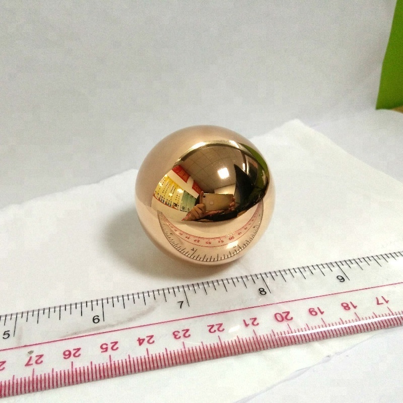 Customized High Quality solid 5cm 50mm copper sphere