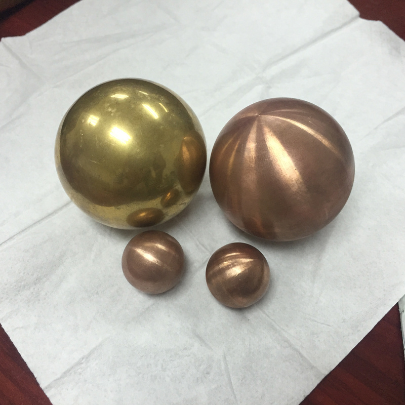 Customized High Quality solid 5cm 50mm copper sphere