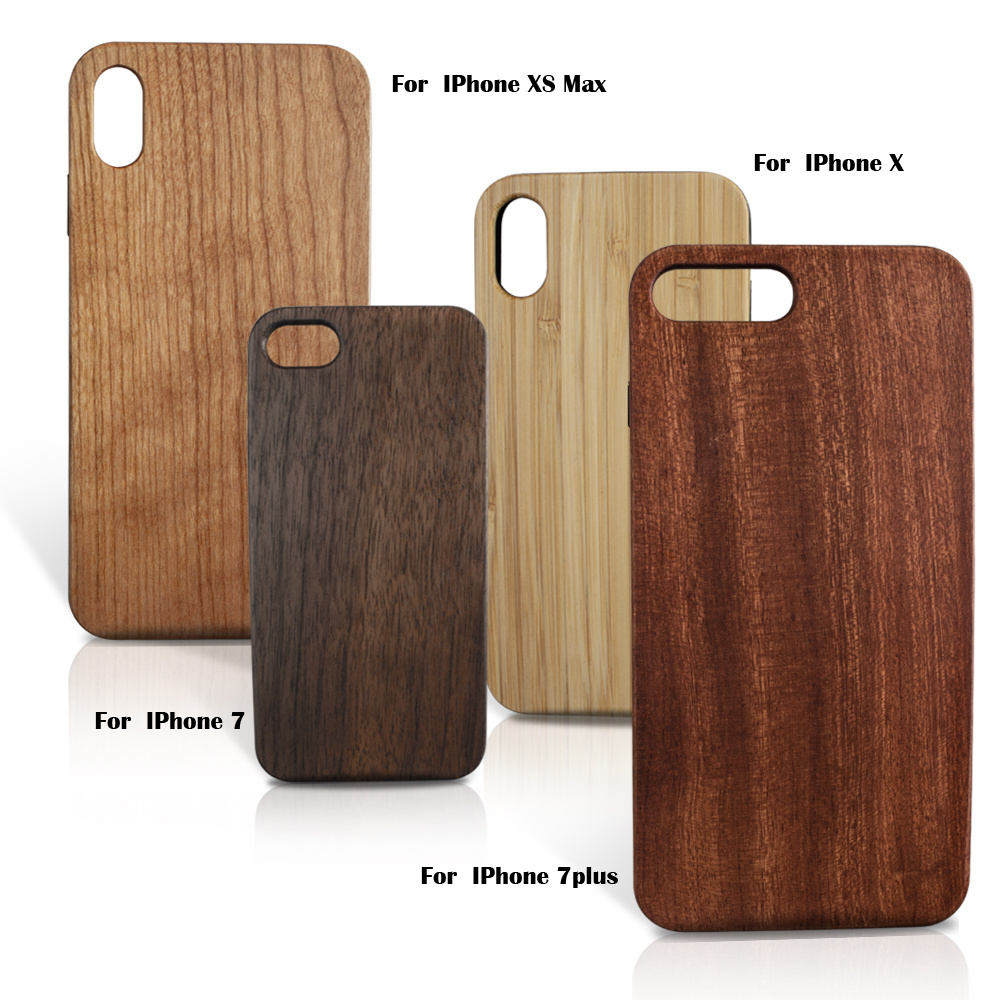 Factory Outlet Eco-Friendly Natural Blank Wood Cell Mobile Wood TPU Phone Case For Huawei mate 30 Pro Iphone 7 X