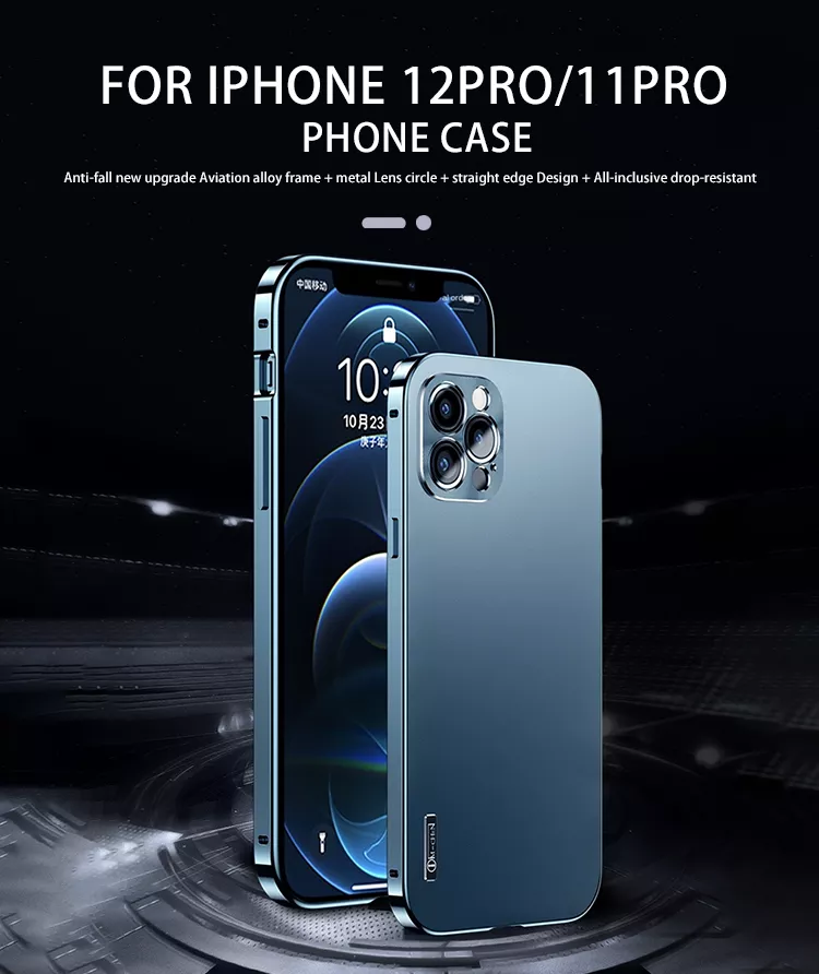 Aluminum Alloy Metal Waterproof Shockproof Phone Case For Apple iPhone 12 13 15 14 Pro Max Metal Armor Case