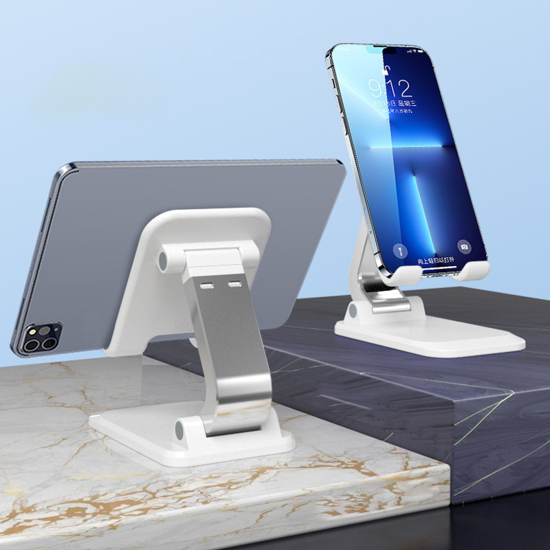 Wholesale Tablet Holder Stand Adjustable Angle Height Phone Stand Desktop Phone and Tablet Clamp mobile phone mount