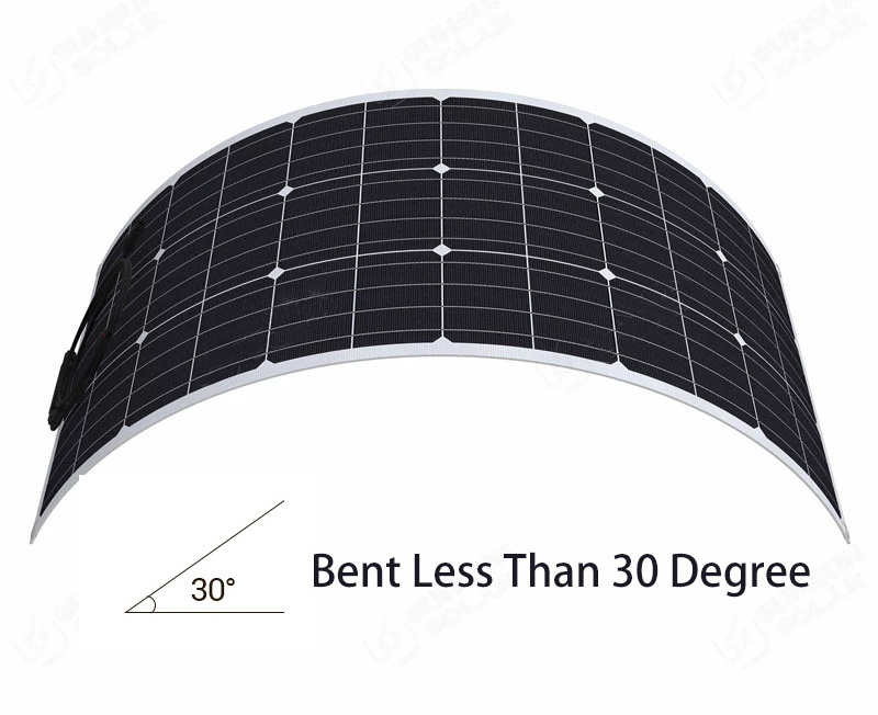 ETFE Mono flexible solar panels 100w 150w 200w thin film light weight