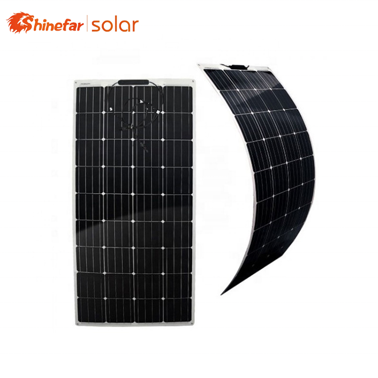 ETFE Mono flexible solar panels 100w 150w 200w thin film light weight