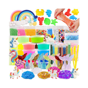 Hot Sale Educational Kit Slime Making Kit Charms Glitter Accessories Toy Crystal Clear Diy Slime