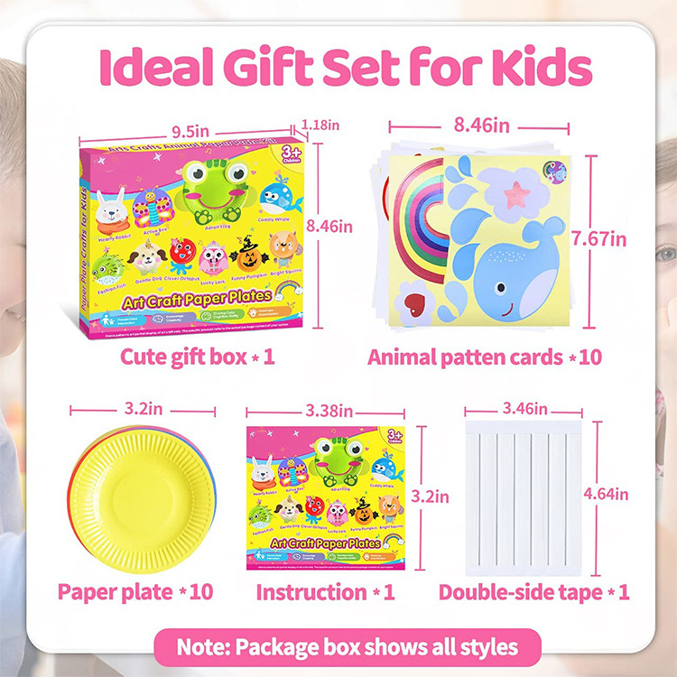 Kids Early Educational DIY Paper Craft Kits