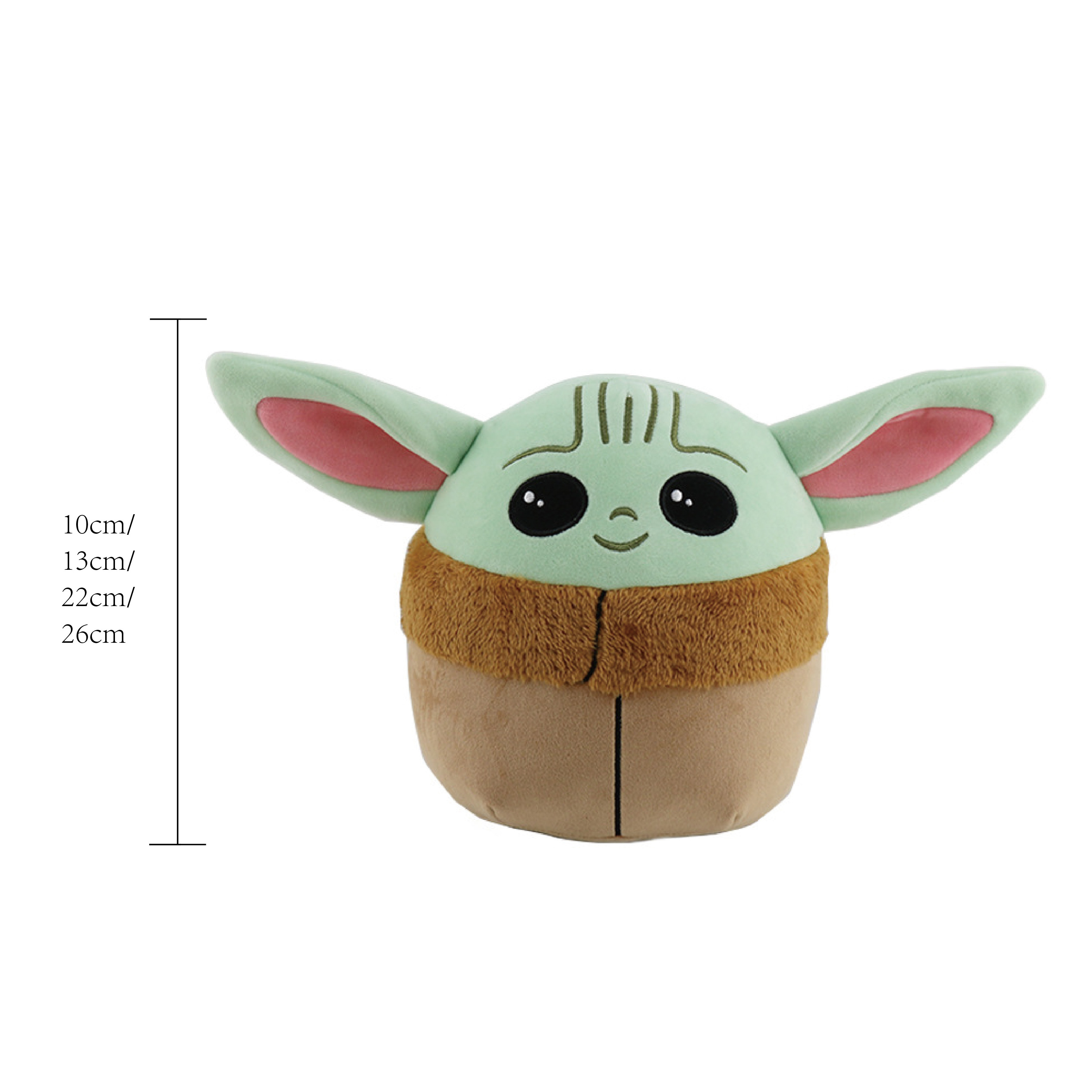 Star Jedi Knight Wars Master Baby Yoda Plush Toy Doll Gift Baby Version Stuffed Soft