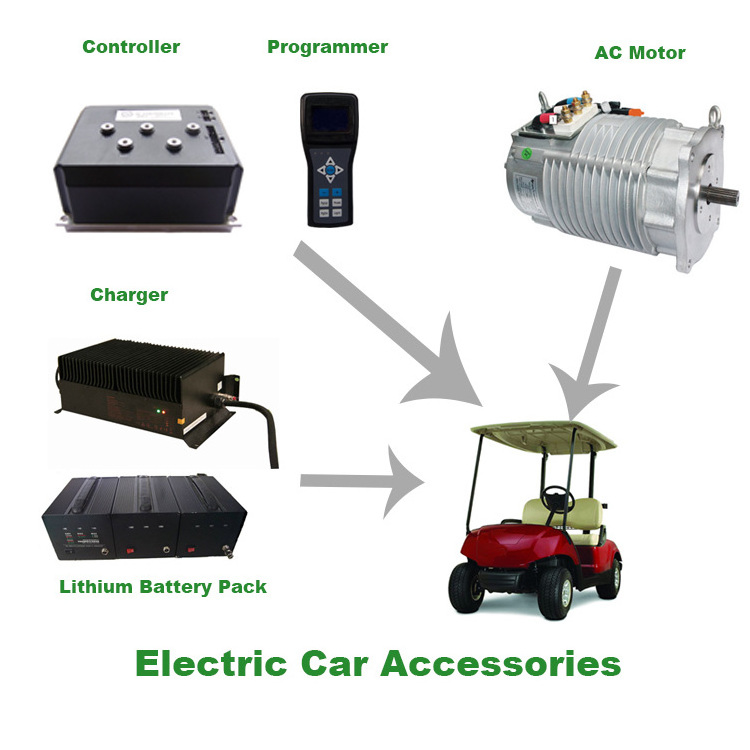 5KW Electric Golf Cart 3 Phase Motor Speed Controller