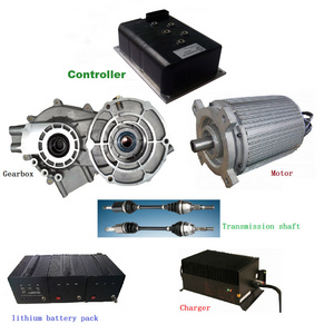 SHINEGLE Hot Sale 10KW 96V AC Motor High Performance Air Cooling Electric Drive Kits for Delivery Car EV Conversion Kit