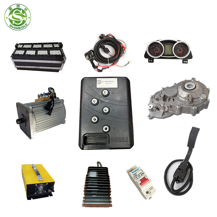 SHINEGLE 5KW 48V/60V AC motor moteur electrique brushless for delivery van kit conversion auto electrico