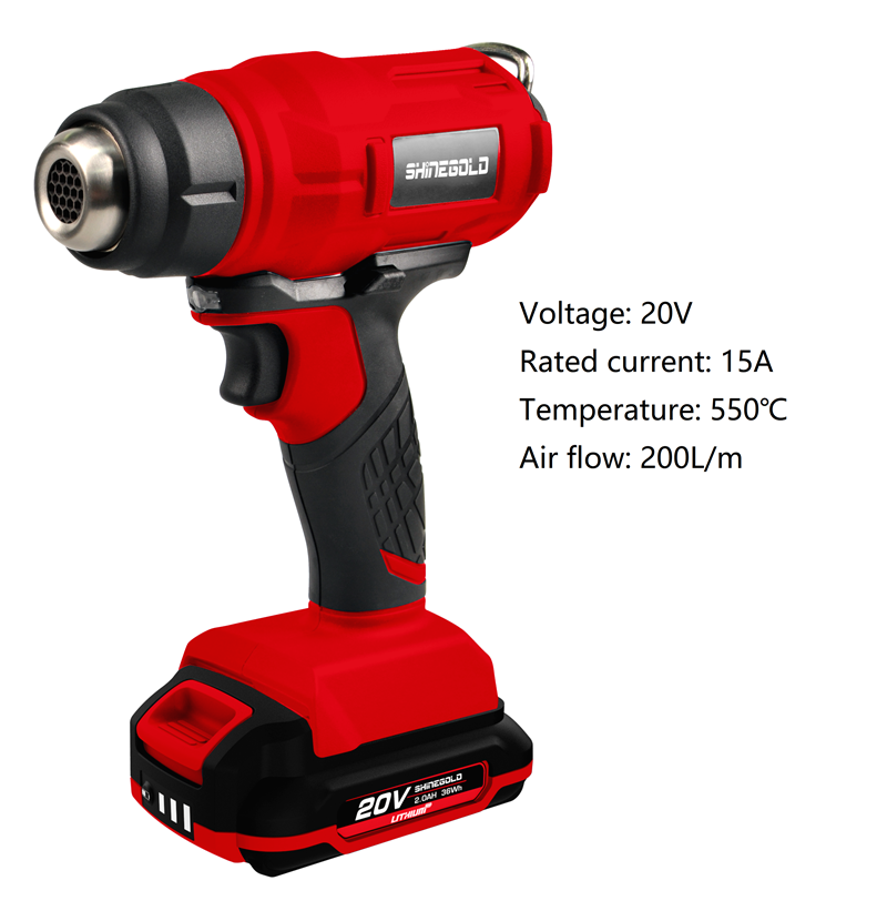 High Quality 20V Battery Hot Air Cordless Heat Gun