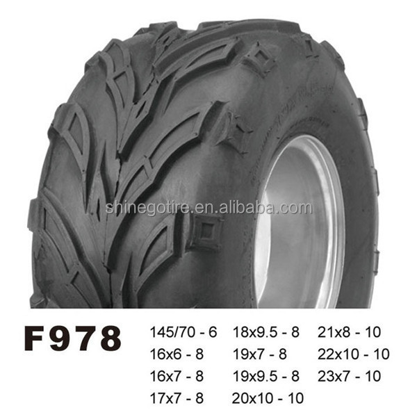 Wholesale Tubeless Sport ATV Tires 22x7-10 Front & 22x10-10 Rear ATV Tires