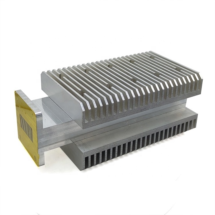 manufacturer supply BJ84 WR112 with radiating fin customized rf waveguide Load