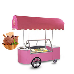 australia custom solar umbrella tricycle bicycle ice cream cart for sale