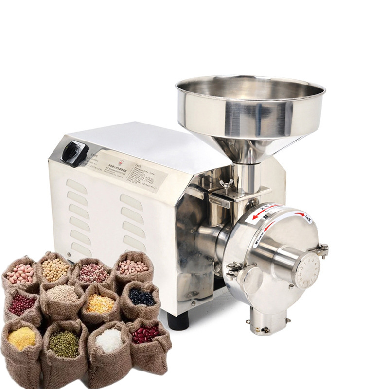 800g swing grain coffee grinder spice dried chili pepper salt grains spices cereals dry food mill coffee grinder