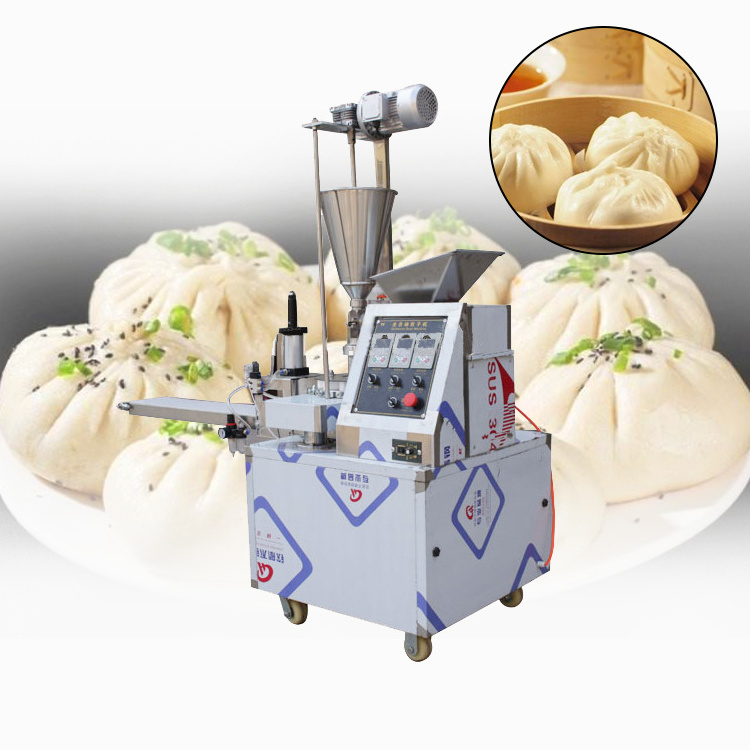 Shineho commercial steamed bun/momo making machine automatic dumpling dim sum maker machine