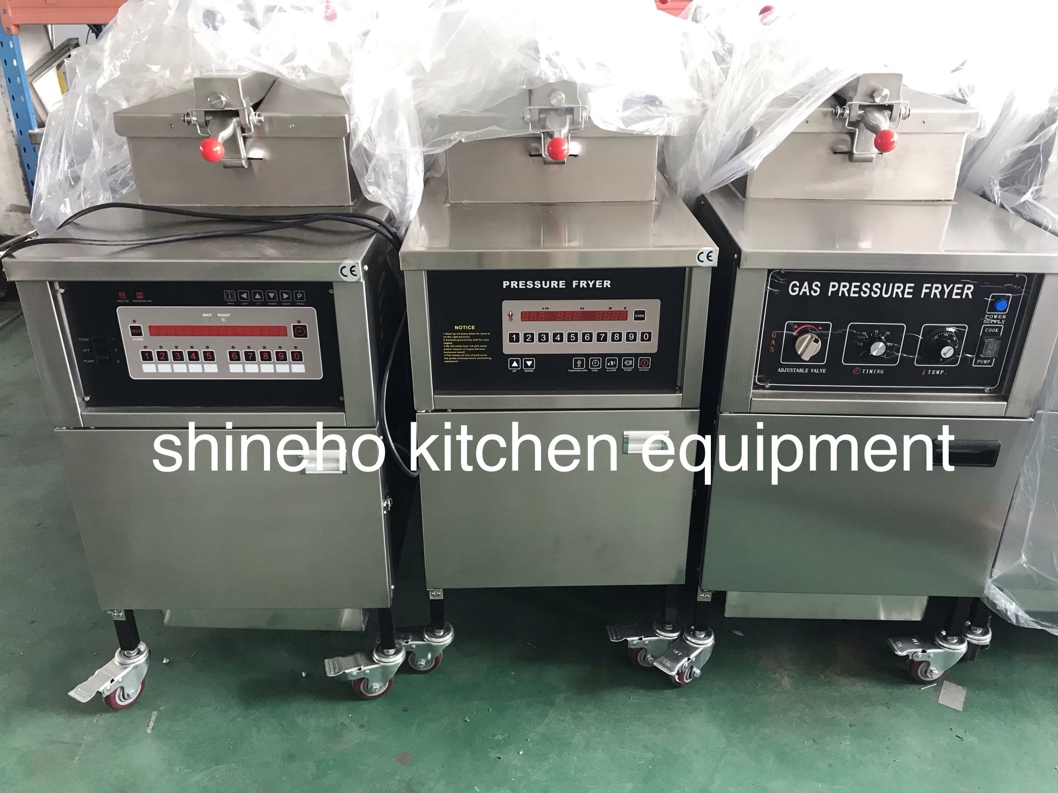 Industrial gas pressure fryer electric fast food deep fryer with oil filter henny penny fried chicken broast machine low price